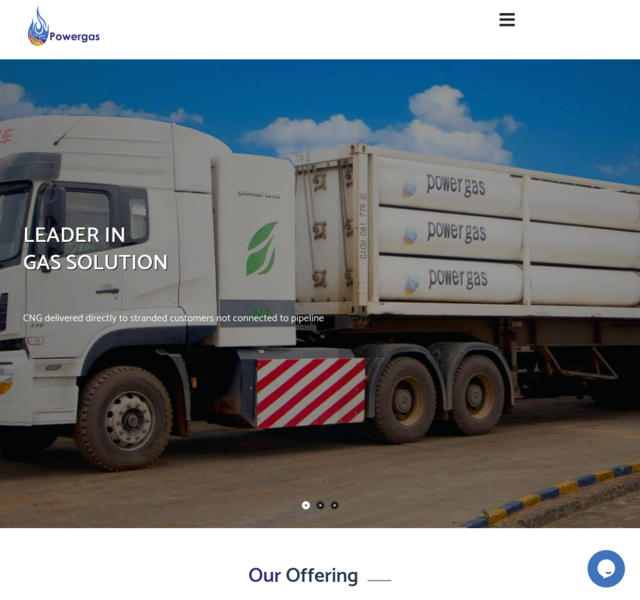 CE Power energy solutions website created by SpotMedia, providing a modern interface for power management and energy services.