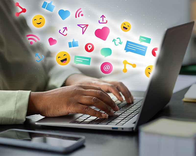 Digital media management services visual created by SpotMedia for businesses in Velachery, highlighting social and digital operations.